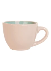 Moire Coffee Cup And Saucer Set Two Tone 90ml 4 PCS