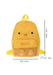 Children s Little Duck Kindergarten Student School Bag Backpack