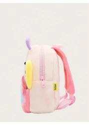 1 قطعة حقيبة ظهر مبطنة بنمط حيوان كرتوني، مناسبة للأطفال من عمر 2-4 سنوات، بتصميم أسد/زرافة/وحيد القرن