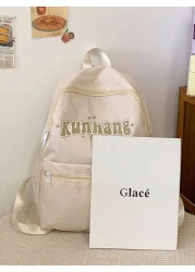 Fashionable Versatile Backpack Large Capacity Multi Layer Casual Travel Bag For High School And College Students