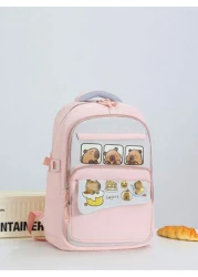 حقيبة ظهر جميلة وطازجة للفتيات ذات سعة مناسبة لطلاب المدارس الثانوية والإعدادية