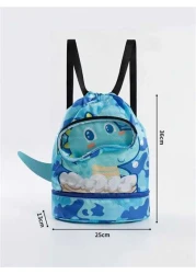 Waterproof Swimming Backpack With Dry And Wet Separation Ldeal For Swimming Storage