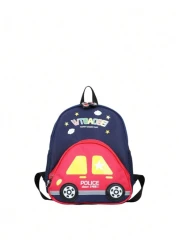 Cartoon Car shaped Kids Backpack For Children Aged 3 5 In Kindergarten And Primary School Boys Schoolbag
