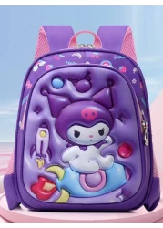 Sanrio Sanrio New Cute Cartoon Kuromi Pattern Backpack School Backpack Travel Backpack
