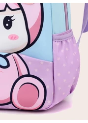 Cute Cartoon Children s Shoulder Backpack Shoulder Student Children s Schoolbag Backpack Middle School Student Schoolbag Outdoor Daypack School Boys Girls Children 6 12 Years School Gift