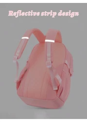 1pc Large Capacity Purple Pink Girl s Backpack Ideal For School Outdoor Trips Lightweight Comfortable Multi Purpose With Pendant Perfect Birthday Gift For Girls Must Have For Back To School