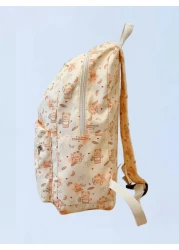 حقيبة ظهر بطبعة دب كلاسيكية، موديل عصري متعدد الاستخدامات، واسعة السعة، قابلة للحمل للسفر، مناسبة لأي مناسبة