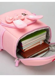 Cute Rabbit Cartoon Backpack For Girls Pink Mini School Bag