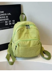 1pc Back To School Backpack Fashionable And Casual Backpack Large Capacity Backpack Suitable For Daily School Very Suitable For Campus Classes Taking Pictures Birthday Gifts Suitable For Daily Shoppin