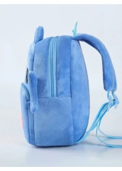 MICHLEY MICHLEY 1pc Boys And Girls Elephant Closure Backpack Penguin Shark Cartoon Cute Plush Double Head Zipper Closure Backpack Student Study Supplies For Travel Outdoor Vacation Camping Holiday Gif