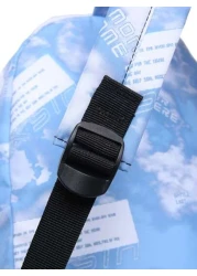 قطعة واحدة حقيبة ظهر نايلون بسيطة خفيفة مقاومة للماء عصرية للطلاب، حقيبة يومية متعددة الاستخدامات