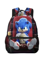 bandai Bandai Full Print Backpack 3D Three Dimensional Backpack Birthday Gift School Season Backpack Lightweight Large Capacity