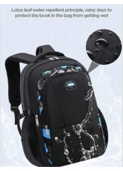 New Elementary School Backpack For Aged 1 3 6 And 6 12 Lightweight And Casual Classic Children s Backpack Large Capacity Student Backpack