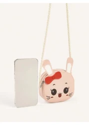 1pc Kids Cute Princess Rabbit Cartoon Girls Crossbody Bag Mini Pouch Accessory