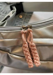 1pc New Fashion Versatile High End Solid Color Shoulder Bag Simple Large Capacity Outdoor Commute Crossbody Bag