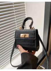 1pc New Cute Girl Niche High End Pu Small Square Bag And Fashionable New Bag Fresh And Dopamine Color Matching Youthful Girl Style Can Be Cross Body Can Be Hand Held Shoulder Strap Is Adjustable Casua