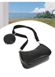 1pc Girl s Coin Purse Crossbody Bag With Adjustable Shoulder Strap Multicolor Pouch Suitable For Daily Party Vacation And Ideal Gift