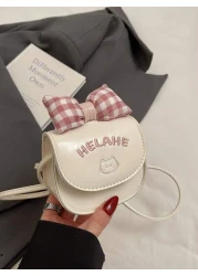 1pc Crossbody Bag Pu Magnetic Spring New Cute Sweet Niche Design Fashion Small Capacity Exquisite Versatile A Variety Of Colors Optional Can Hold Lipstick And Other Small Cosmetics Suitable For Daily