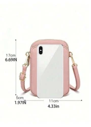 1pc Shoulder Bag Casual All Match Square Bag New Summer Fashion Colorful Underarm Bag Lightweight Baguette Bag Leather Bag Can Hold Mobile Phone And Cosmetics Suitable For Teenagers Shopping Vacation