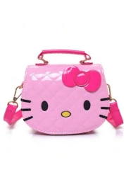Sanrio Girls Cute Cartoon Shoulder Bag Waterproof Crossbody Bag Fashion Anime Handbag Birthday Gift Sweet And Cute Designs Birthday Gifts Party Gifts Halloween Gifts Easter Gifts Christmas Gifts