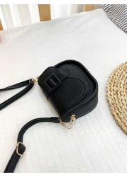 زنمان بني صغير رسول شخصي PU قابل للطي للفتاة ، مناسب للاستخدام اليومي