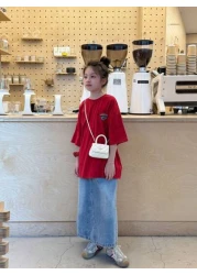 New Mini Embroidered Handbag Tiny Floral Crossbody Bag Solid Color Lipstick Pouch Coin Purse Accessories Bag