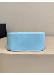 1pc Spring Summer Fashion Chic Handbag Solid Color Mini Shoulder Bag With Chain Strap