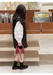 New Mini Handheld Bag Solid Color Small Size Wristlet