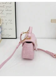 1pc New Fashionable Versatile High Quality Solid Color Handbag Lightweight Waterproof Shoulder Crossbody Bag For Commute Or Going Out