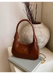 1pc New Fashion Girls Niche Bag Pu Material And Fashionable New Bag Exquisite And Beautiful Small Bag Can Be Cross Body Adjustable Shoulder Strap Casual And Fashionable Very Suitable For Taking Out To