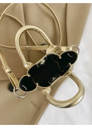 Children s Bag New High Glossy Stone Pattern Mini Crossbody Bag Girl Princess Handbag