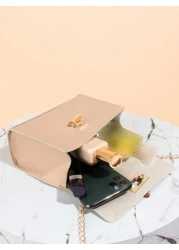 Fashion Versatile Simple Casual Scarf Decorated Tote Bag