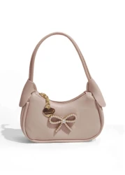 Kids Bowknot Girls Handbag Fashion Princess Style Mini Crossbody Bag Girls Holiday Gift Coin Purse