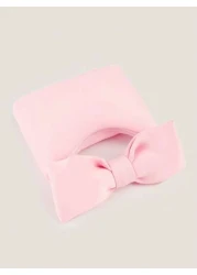 1pc Feminine Bow Decor Cloud Shape Tote Bag Small Handbag With Wrist Strap Soft Minimal Design Versatile