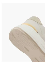 Flora Bella by Shoexpress Flora Bella Monogram Print Sneakers with Lace-Up Closure