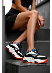 Dark Seer White Blue Unisex Sneaker