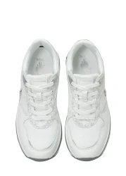 U.S. Polo Assn. يو اس بولو اسنأحذية رياضية نسائية ذات تصميم أنيق لتقويم العظام بنعل عالٍ