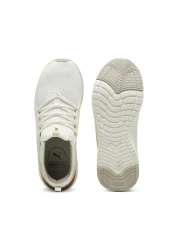 Puma سوفت رايد صوفيا 2 لون أبيض دافئ-غبار صحراوي-قهوة فاخرة