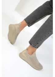 SOHO Beige Women's Sneakers 16979