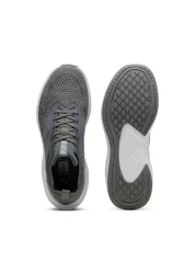 Puma Skyrocket Lite - Puma White and Dark Gray Engineered Cool Shoes