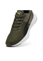 Puma Puma Black Flyer Runner - Dark Olive, Sun Stream