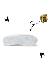 U.S. Polo Assn. FRANCO GSN New Season Orthopedic 3FX White-Black-Red-Navy Blue Unisex Sneaker