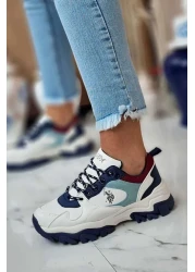 U.S. Polo Assn. US Polo TRACKY Women's Casual Sneakers101532673White/Blue