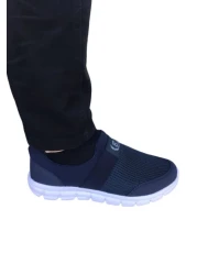 BlackSea Black Sea Daily No-Strap Very Light Comfortable Soft Flexible Navy Blue Sports Shoes