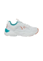 Lumberjack حذاء داكوتا 3fx الرياضي الأبيض للنساء