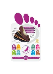 EDİK بطانة كعب مبطنة من الجلد الطبيعي من Edik للاستخدام اليومي والأم F154 - بني