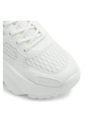 Call it Spring حذاء رياضي أبيض لامع للنساء