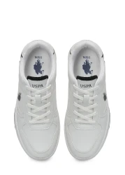 U.S. Polo Assn. Original U.S. Polo Assn. White Unisex Sports Shoes