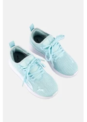 Puma Women Closed Core Progressive Lace Up Running Shoes, Nitro Blue