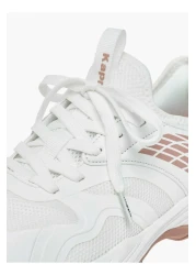 Kappa Women's Panelled Sports Shoes with Lace-Up Closure